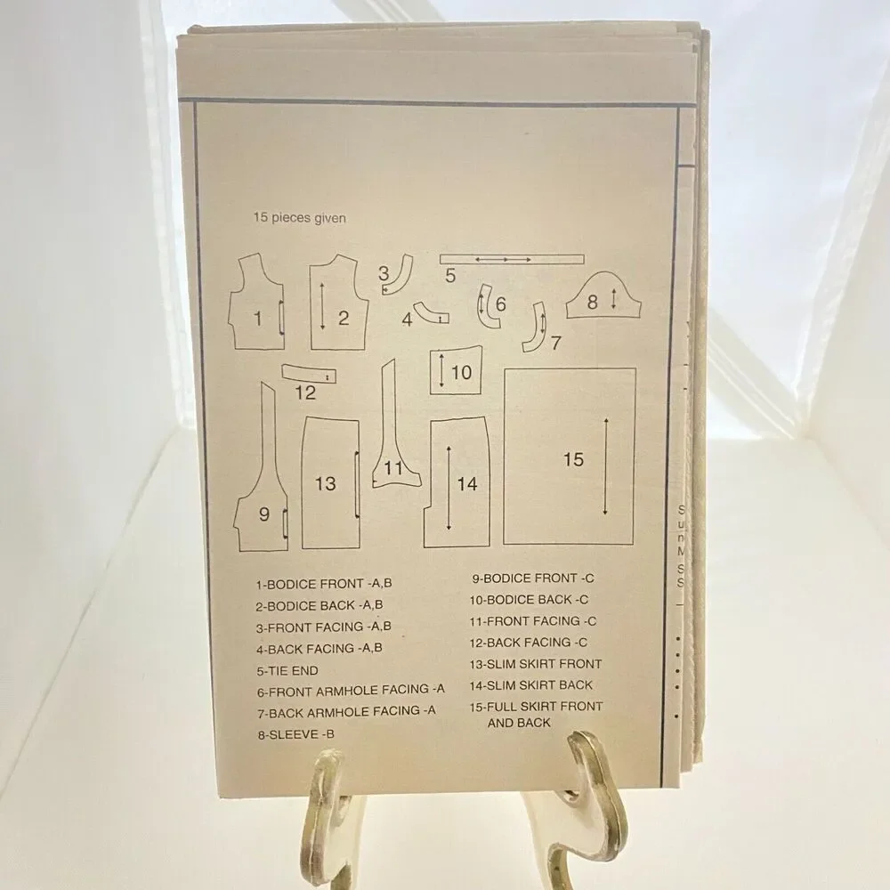#7165 Simplicity Misses Design Your Own Dress Sewing Pattern Size 12-18